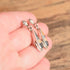 Rick Tolino Navajo Inlay Onxy, Jasper & Tiger Eye Earrings
